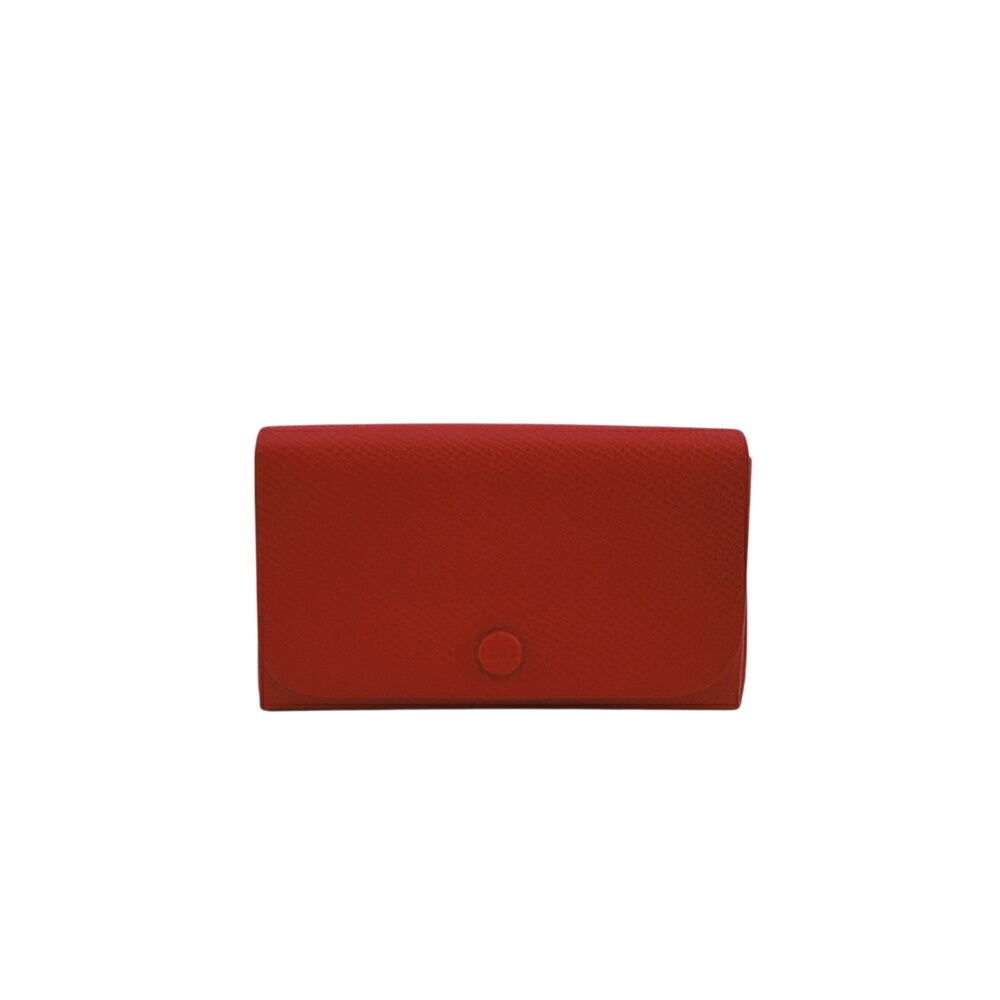 HERMES Hermes accordion card case, red